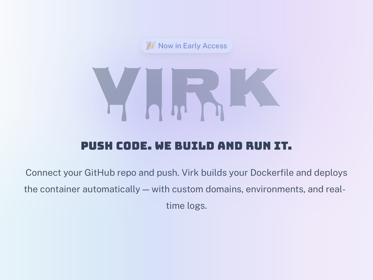 Screenshot of virk.cloud